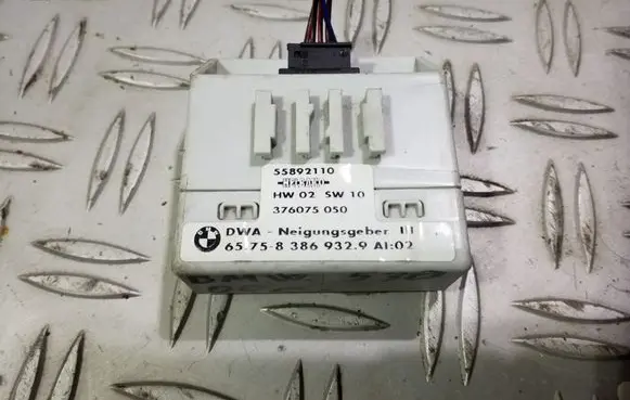 BMW 3 E46 Alarm control unit/module 657583869329 HW02SW10 376075050