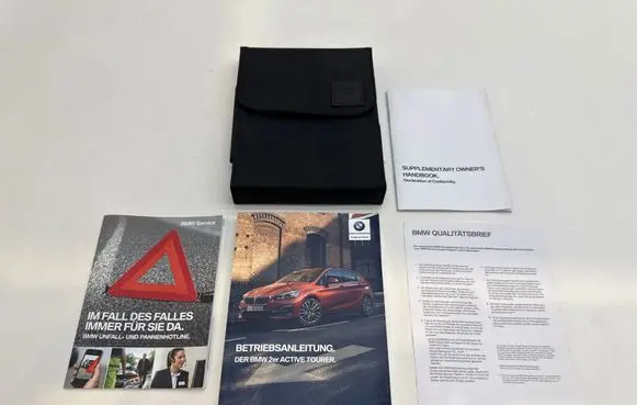 BMW 2 F45 Owners service history hand book 
