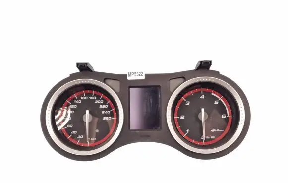 Alfa Romeo 159 Speedometer (instrument cluster) 0156092012 A2C53380933