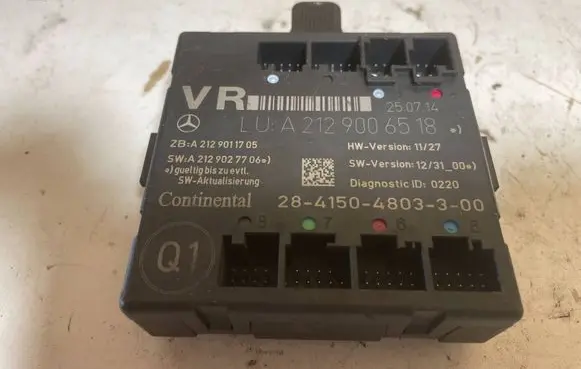 Mercedes-Benz E W212 Door control unit/module A2129006518 A2129011705