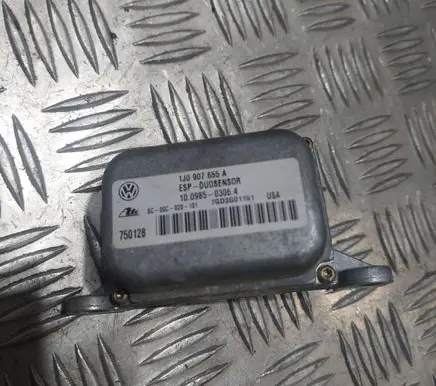 Volkswagen Touran I ESP acceleration yaw rate sensor 1J0907655A 10098503064 7GD3G01151