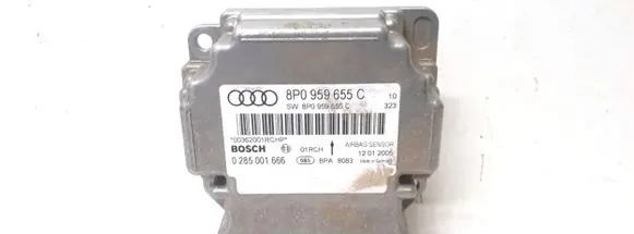 Audi A3 S3 8P Airbag control unit/module 8P0959655C