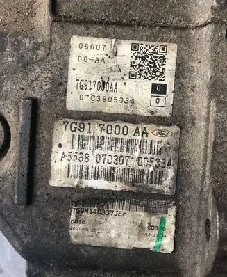 Ford S-MAX Automatic gearbox TF81SC 07C3805334 7G917000AA