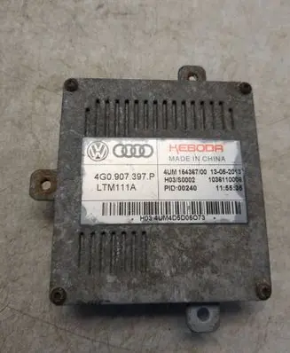 Audi A3 S3 8P Headlight ballast module Xenon 4G0907397P