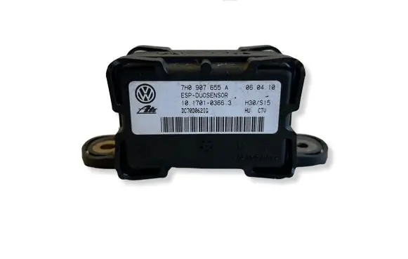 Audi TT TTS Mk2 ESP acceleration yaw rate sensor 7H0907655A DC70D0621G 10170103663
