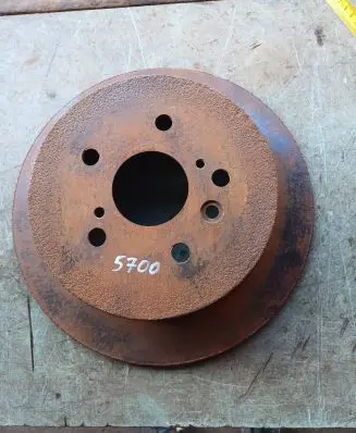 Toyota Avensis Verso Rear brake disc