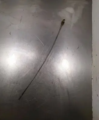 Oil level dip stick