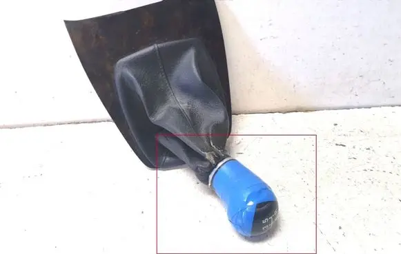 Ford Focus C-MAX Gear lever shifter trim leather/knob 3M51R045B79