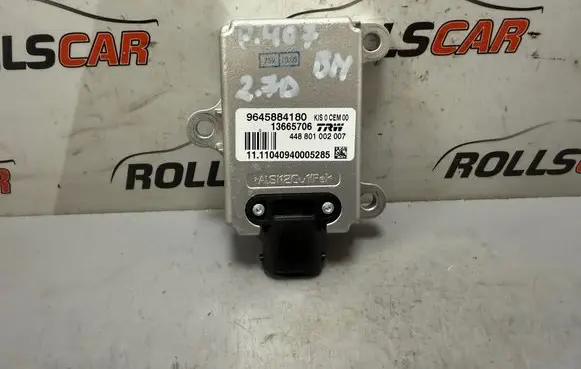 Peugeot 407 ESP acceleration yaw rate sensor 9645884180 13665706