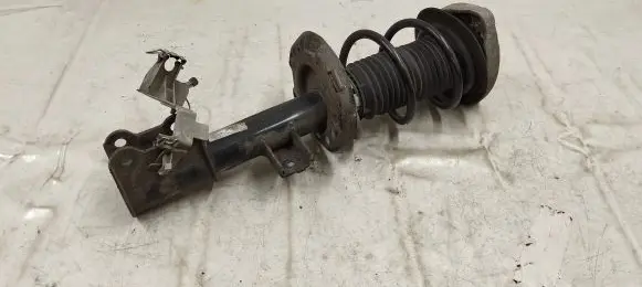 Front shock absorber with coil spring