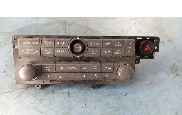 Nissan Quest Radio/CD/DVD/GPS head unit 