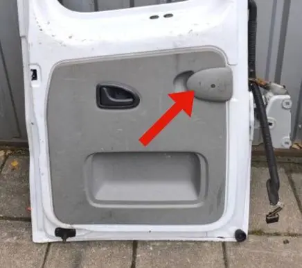 Renault Trafic II (X83) Rear door handle cover 97A246A279 99091300