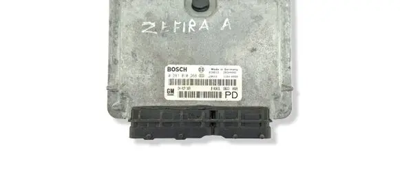 Opel Zafira A Engine control unit/module 24417169 0281010268