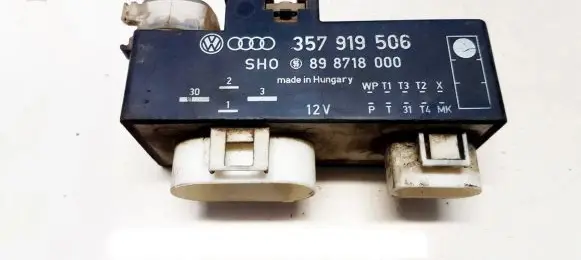 Coolant fan relay