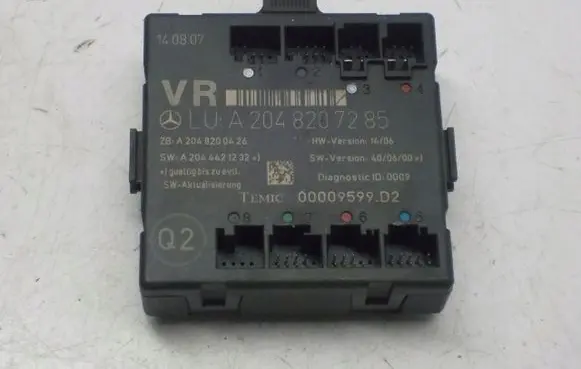 Mercedes-Benz C W204 Door control unit/module A2048207285