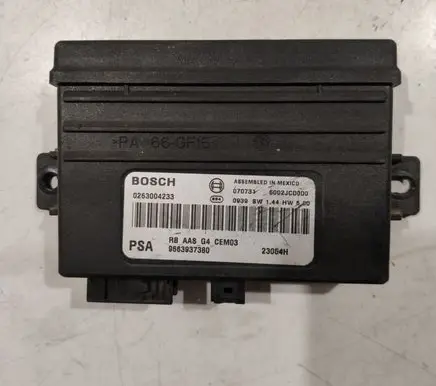 Citroen C4 I Picasso Parking PDC control unit/module 9663937380 0263004233