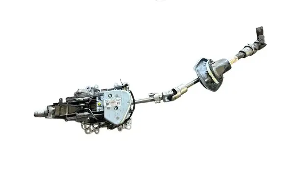 Steering wheel axle set