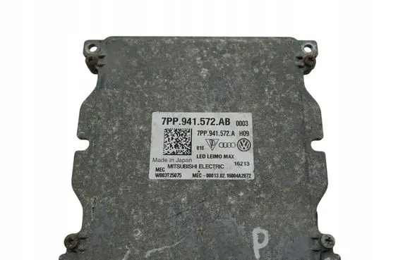 Volkswagen PASSAT B8 Xenon control unit/module 7PP941572AB