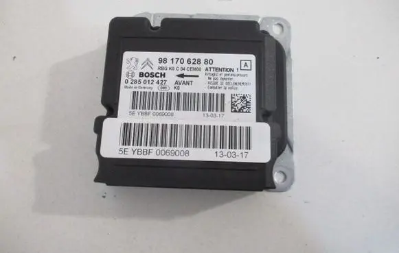 Citroen Jumpy Airbag control unit/module 9817062880