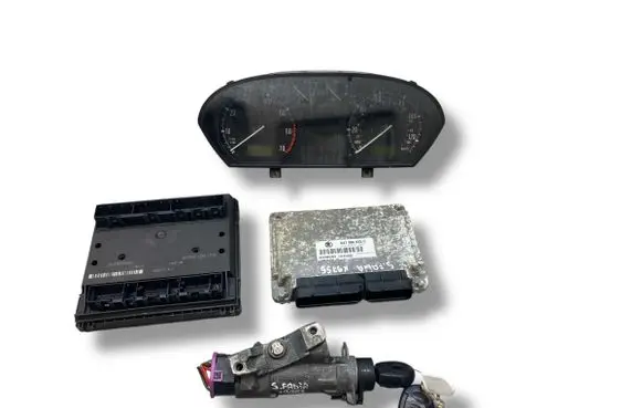Skoda Fabia Mk1 (6Y) Engine ECU kit and lock set 047906033C 6Y2919860C 6Q1937049B