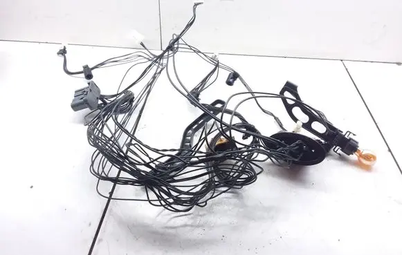 Volkswagen Touareg II Headlight/headlamp wiring loom/harness 19615101AC 16218300
