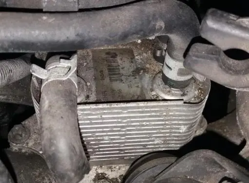 Mercedes-Benz C W202 Fuel cooler (radiator) A6110780079