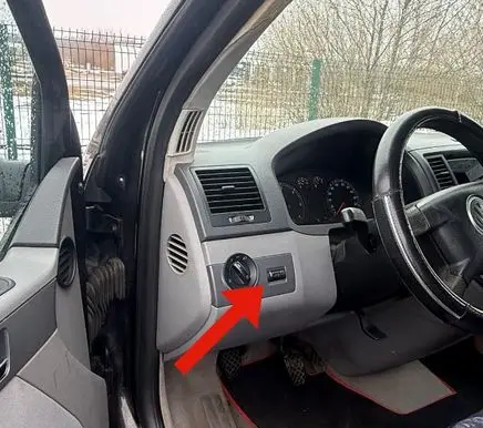Volkswagen Multivan T5 Headlight level height control switch 7H5858091B 7H5858099 1355D300357
