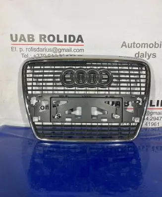 Front bumper upper radiator grill