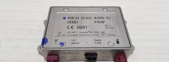 Audi A6 S6 C6 4F Antenna control unit 8E0035456C 09104112