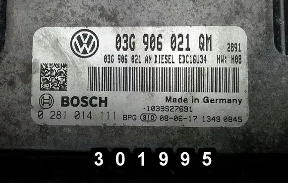 Skoda Superb B5 (3U) Engine control unit/module 03G906021QM