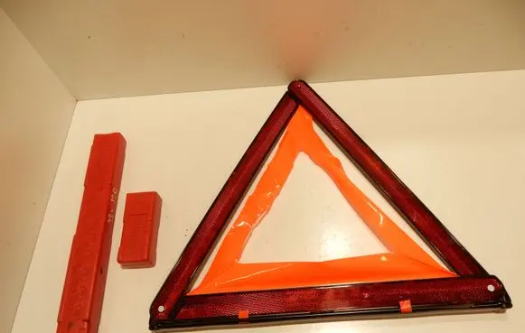 Emergency warning sign