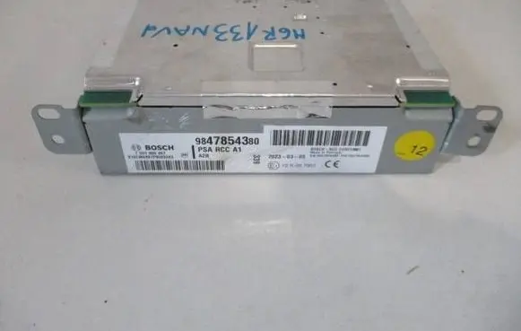 Opel Corsa F Navigation unit CD/DVD player 9847854380