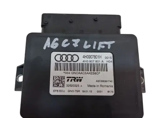 Audi A6 S6 C7 4G Rear brake EMF control unit/module 4H0907801H
