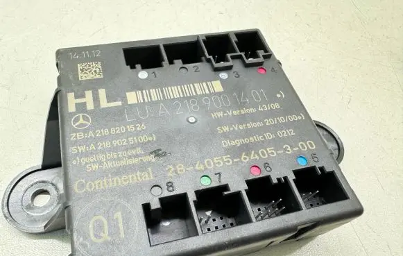 Mercedes-Benz E W212 Door control unit/module A2188201526 A2189001401 A2189025100