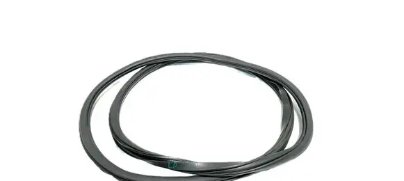 Rubber seal rear door