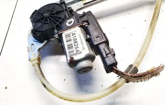 Front door window regulator motor