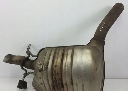 Mercedes-Benz E W212 Rear muffler/silencer tail pipe A2124910000