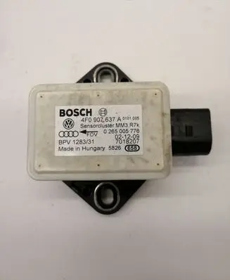 Audi A6 S6 C6 4F ESP acceleration yaw rate sensor 8E0907637A