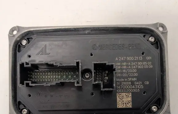 Mercedes-Benz B W247 LED ballast control module A2479002113 A2479020509 A2479018502