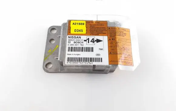 Nissan Navara D40 Airbag control unit/module 98820EB01C 0285001782