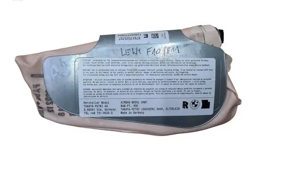 BMW 5 F10 F11 Seat airbag 87917025707 308825910 12B062TT0804