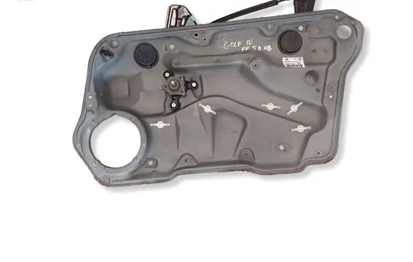 Volkswagen Golf IV Front door manual window regulator 1J4837756F 1J4837730N