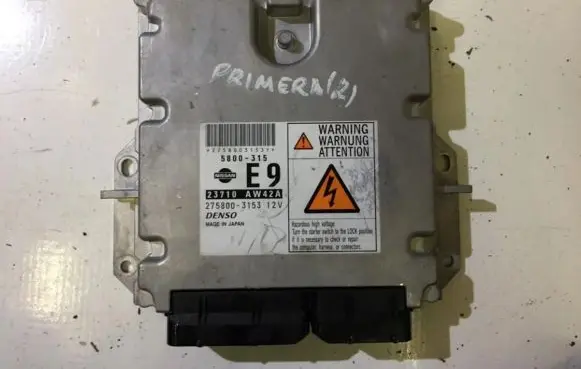Nissan Primera Engine control unit/module 5800315 23710aw42a
