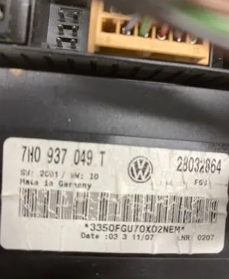 Volkswagen Transporter - Caravelle T5 Comfort/convenience module 7H0937049T 28032864
