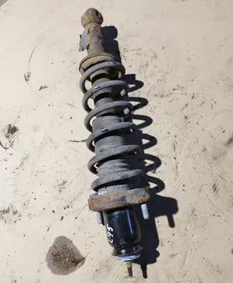 Nissan Qashqai+2 Rear shock absorber with coil spring 