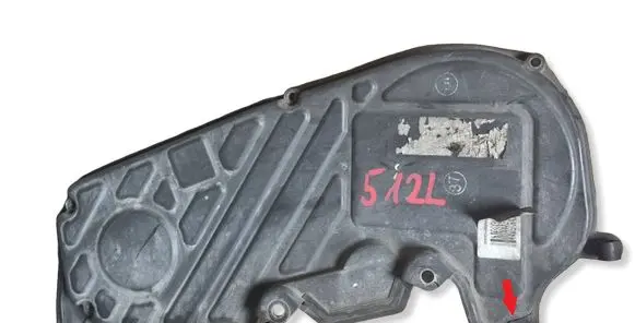 Opel Vectra C Timing belt guard (cover) 55187753