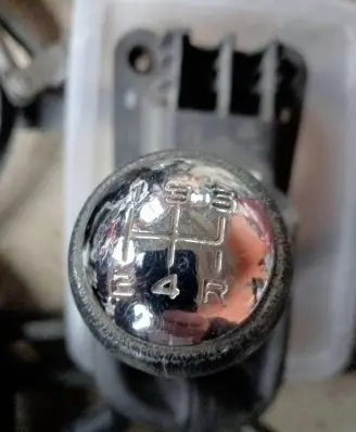 Peugeot 207 Gear shifter/selector 9684489580
