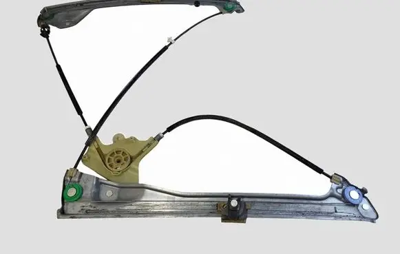 Renault Laguna III Front window lifting mechanism without motor 974823103 807010002