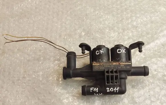 BMW 5 F10 F11 Coolant heater control valve 9119164 911916404 64119119164