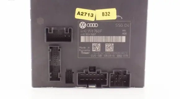 Seat control module